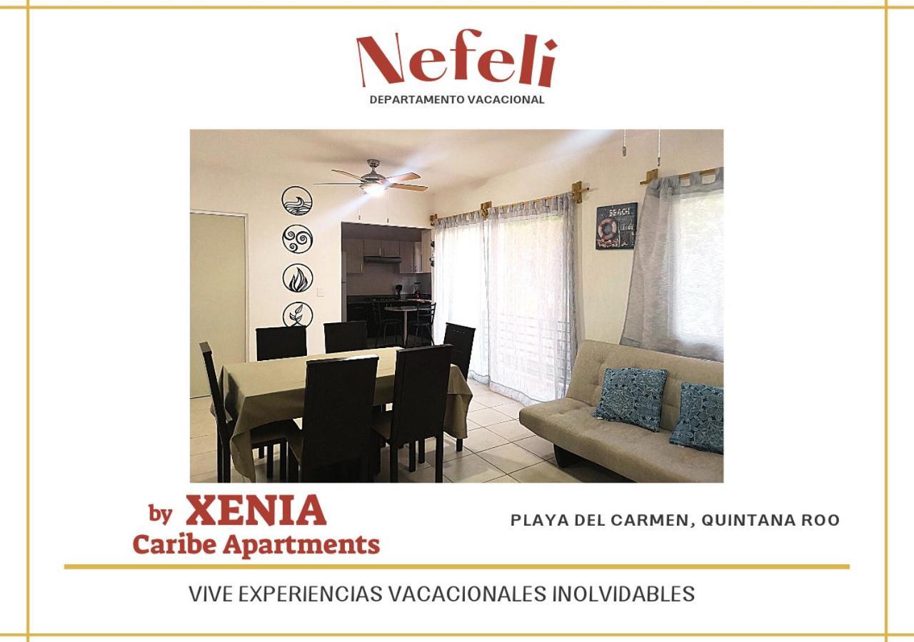 Апартаменты Nefeli Departamento By Xenia Caribe Плая-дель-Кармен Экстерьер фото