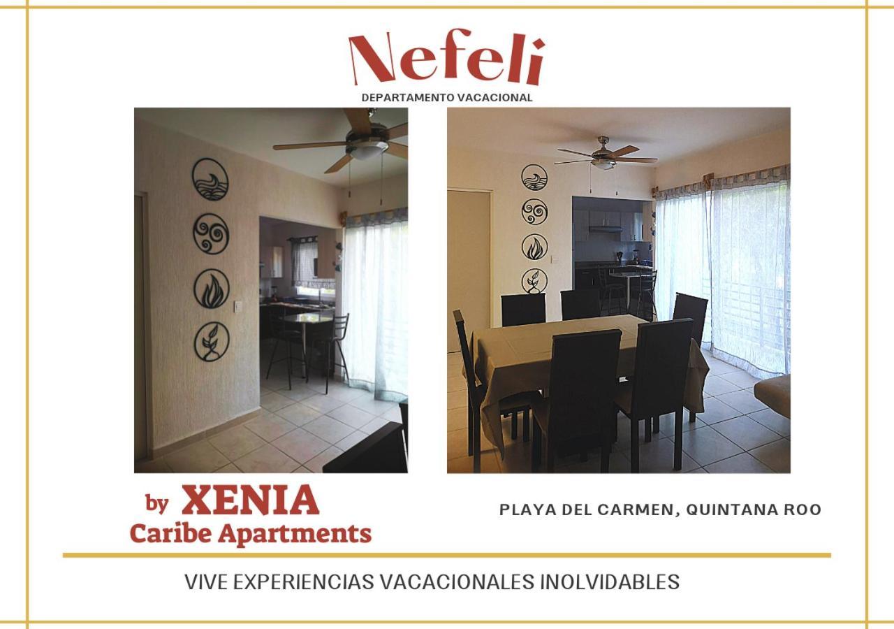 Апартаменты Nefeli Departamento By Xenia Caribe Плая-дель-Кармен Экстерьер фото