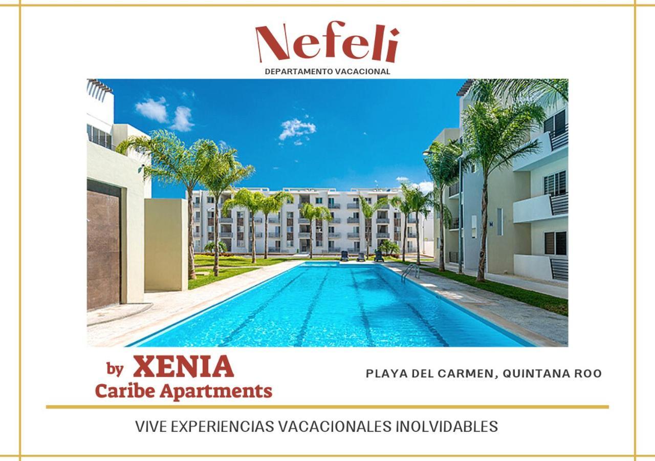 Апартаменты Nefeli Departamento By Xenia Caribe Плая-дель-Кармен Экстерьер фото