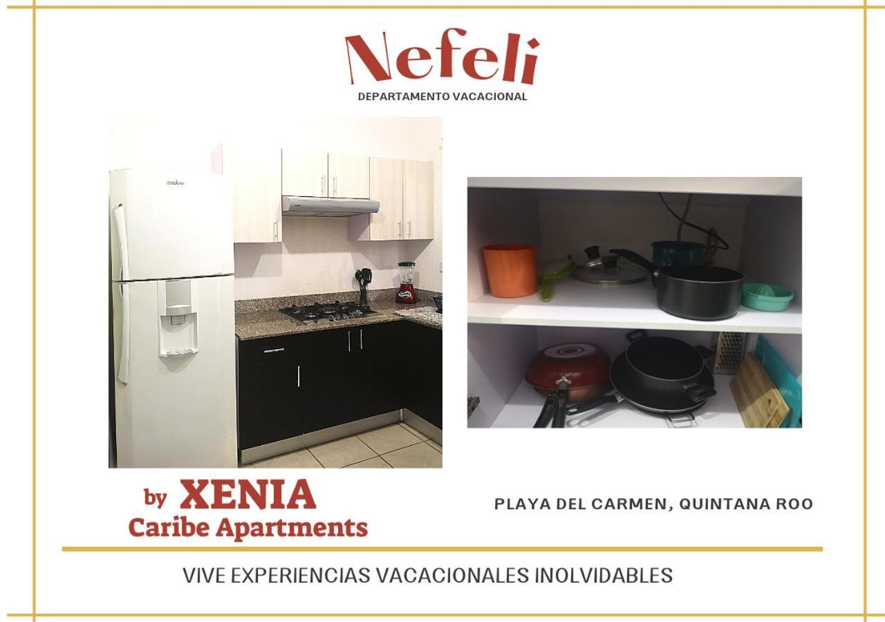 Апартаменты Nefeli Departamento By Xenia Caribe Плая-дель-Кармен Экстерьер фото