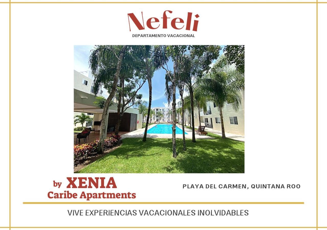Апартаменты Nefeli Departamento By Xenia Caribe Плая-дель-Кармен Экстерьер фото