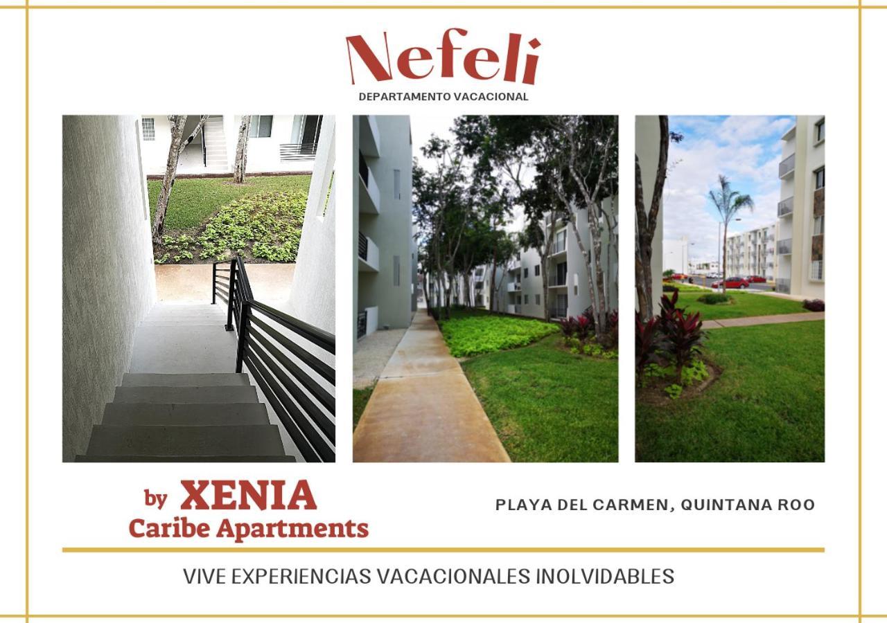 Апартаменты Nefeli Departamento By Xenia Caribe Плая-дель-Кармен Экстерьер фото