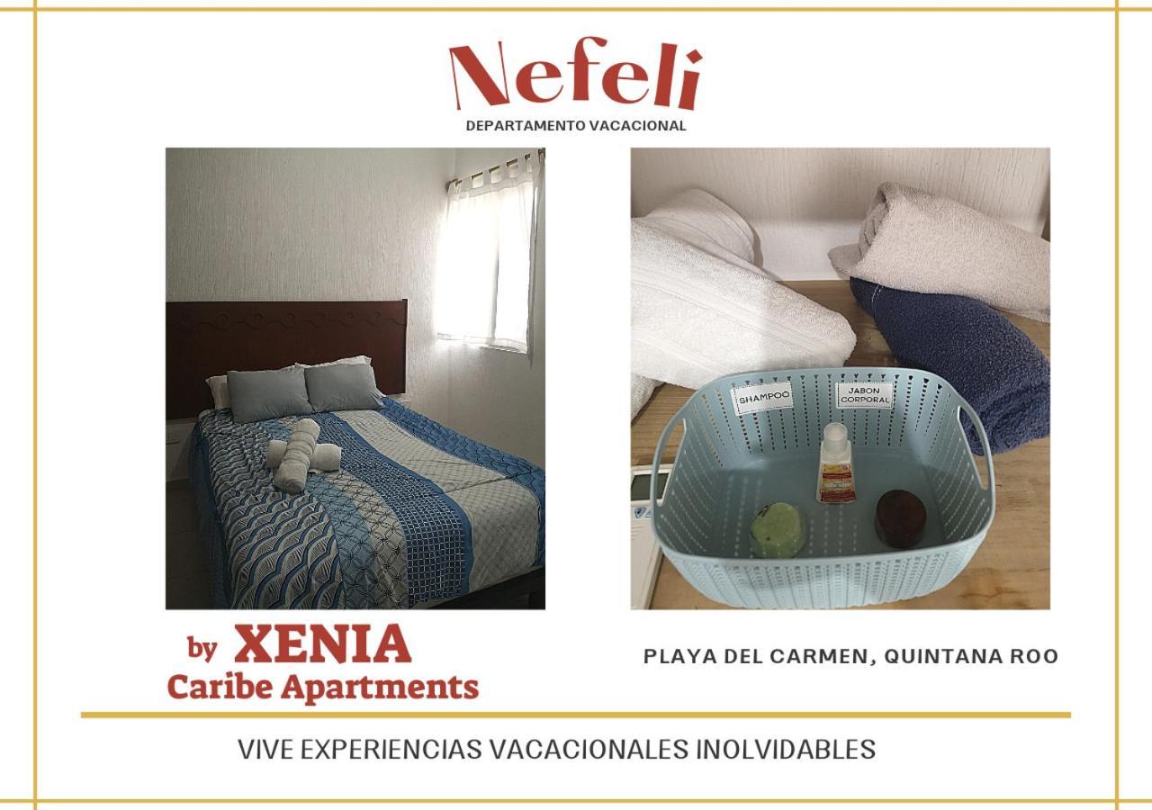 Апартаменты Nefeli Departamento By Xenia Caribe Плая-дель-Кармен Экстерьер фото