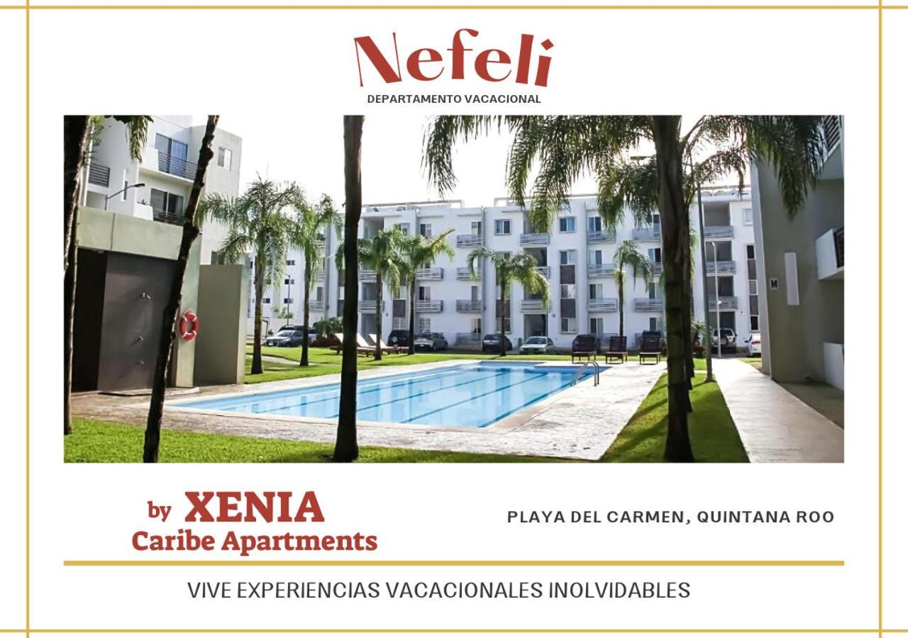 Апартаменты Nefeli Departamento By Xenia Caribe Плая-дель-Кармен Экстерьер фото