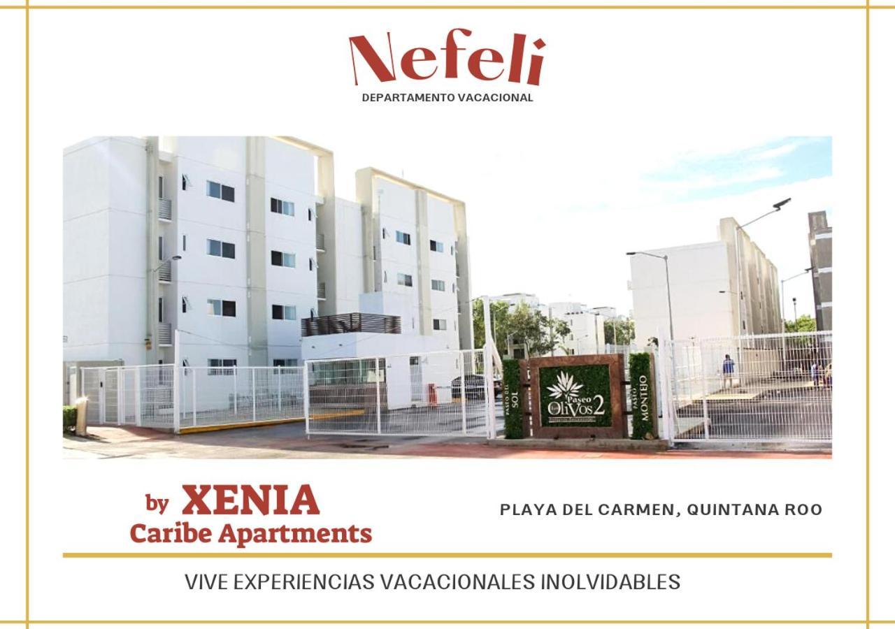Апартаменты Nefeli Departamento By Xenia Caribe Плая-дель-Кармен Экстерьер фото