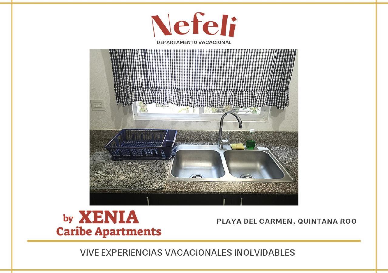Апартаменты Nefeli Departamento By Xenia Caribe Плая-дель-Кармен Экстерьер фото