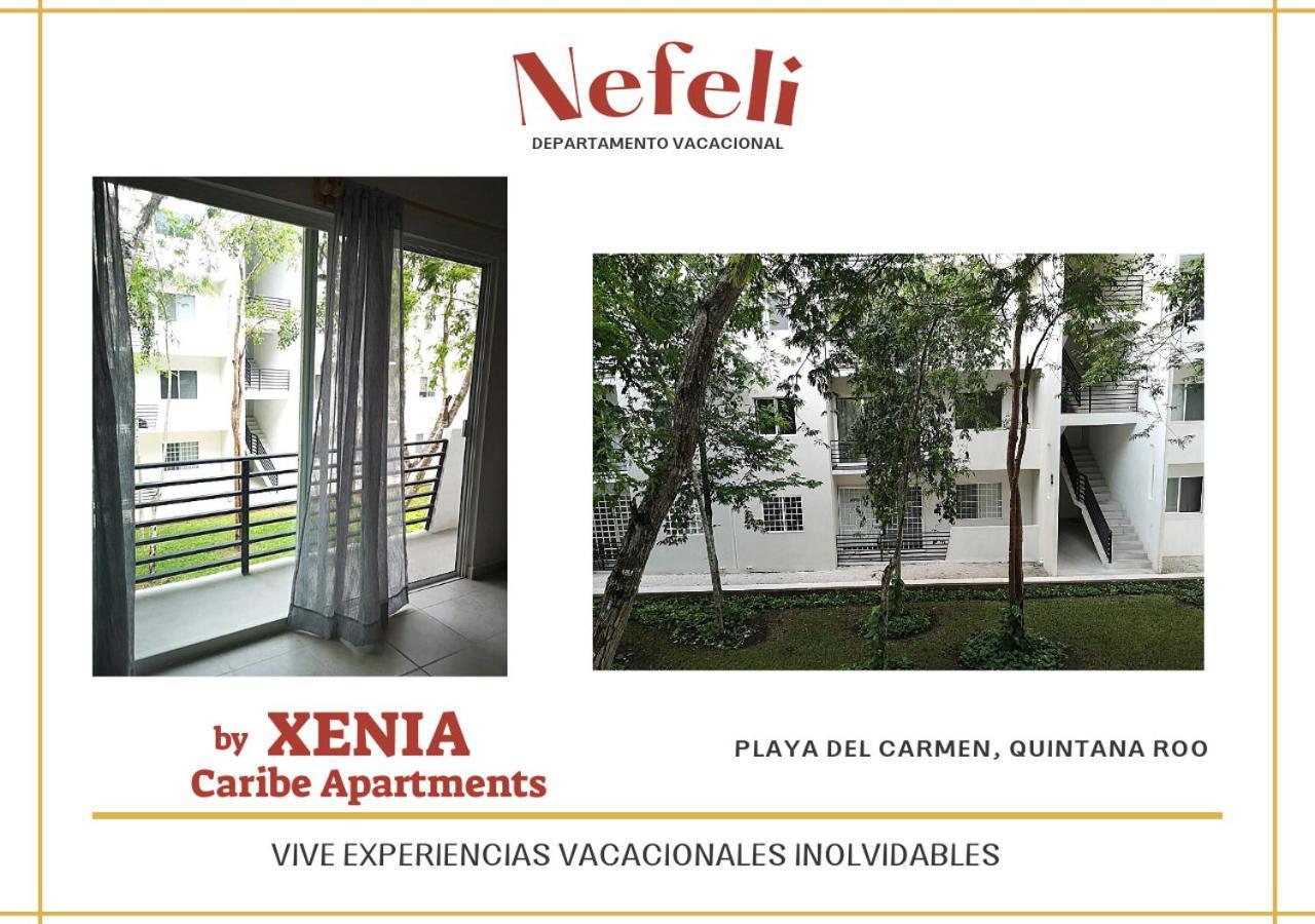 Апартаменты Nefeli Departamento By Xenia Caribe Плая-дель-Кармен Экстерьер фото