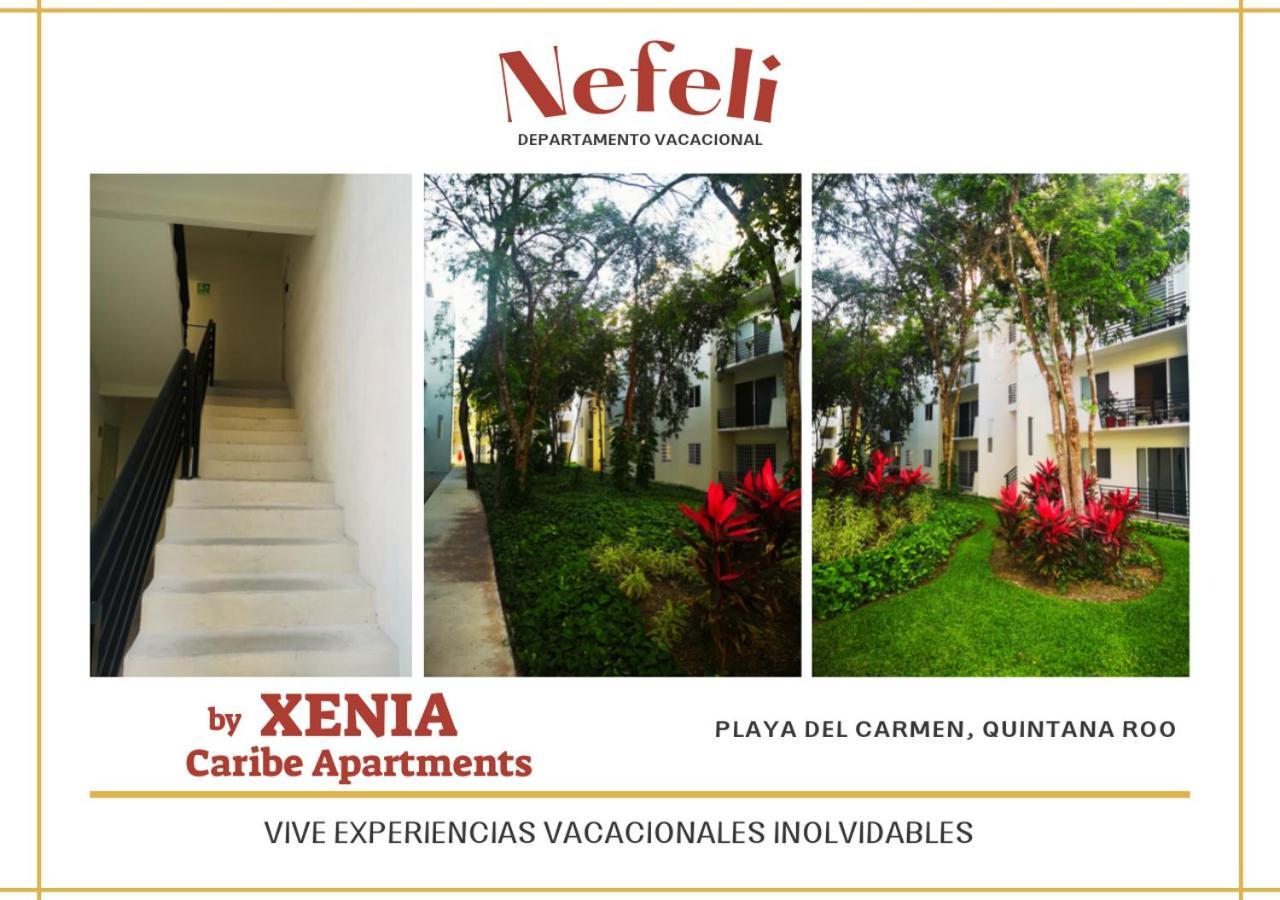 Апартаменты Nefeli Departamento By Xenia Caribe Плая-дель-Кармен Экстерьер фото