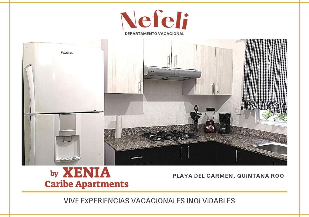 Апартаменты Nefeli Departamento By Xenia Caribe Плая-дель-Кармен Экстерьер фото