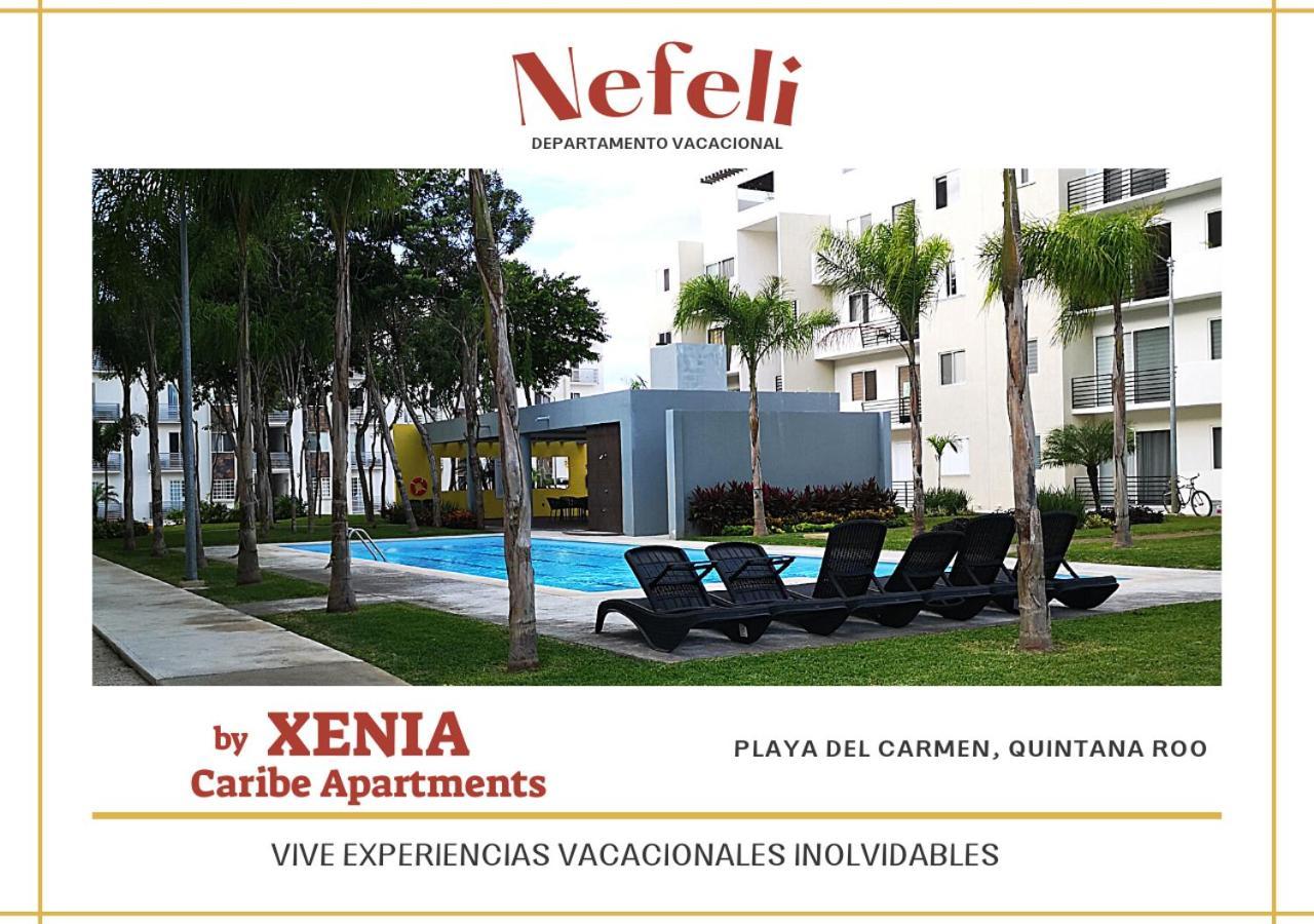 Апартаменты Nefeli Departamento By Xenia Caribe Плая-дель-Кармен Экстерьер фото