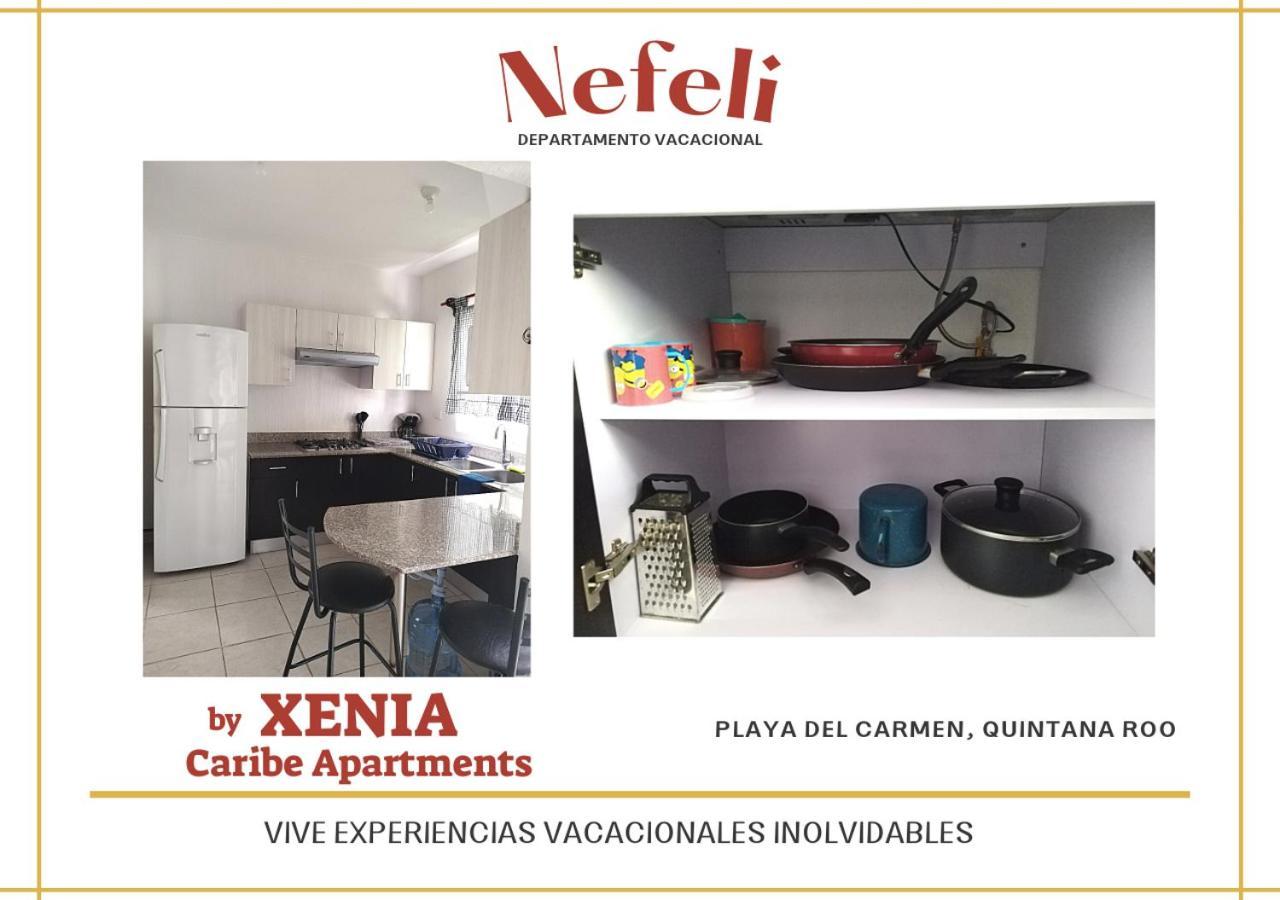 Апартаменты Nefeli Departamento By Xenia Caribe Плая-дель-Кармен Экстерьер фото