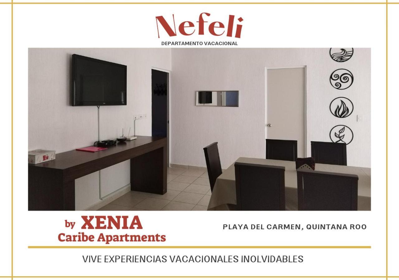 Апартаменты Nefeli Departamento By Xenia Caribe Плая-дель-Кармен Экстерьер фото