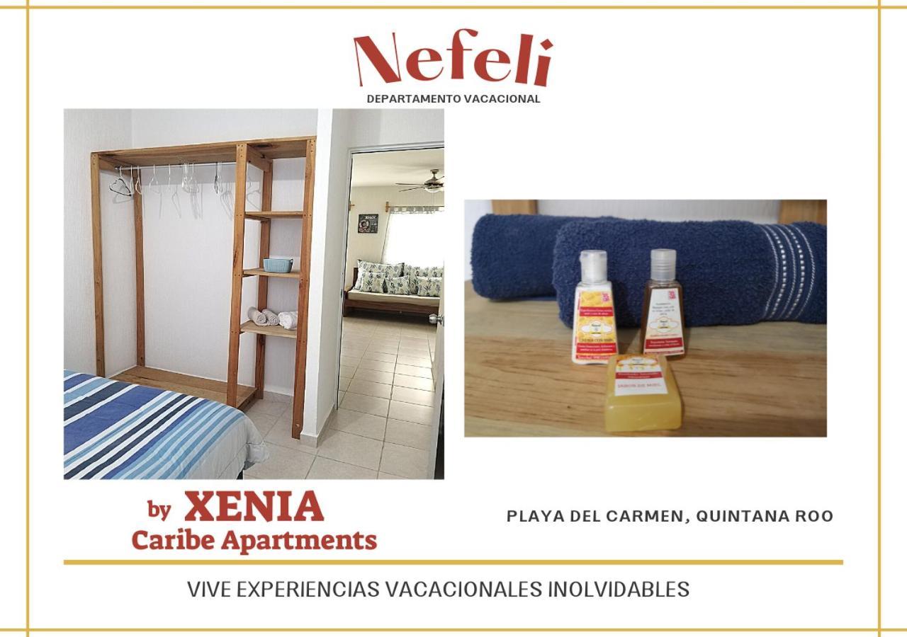 Апартаменты Nefeli Departamento By Xenia Caribe Плая-дель-Кармен Экстерьер фото