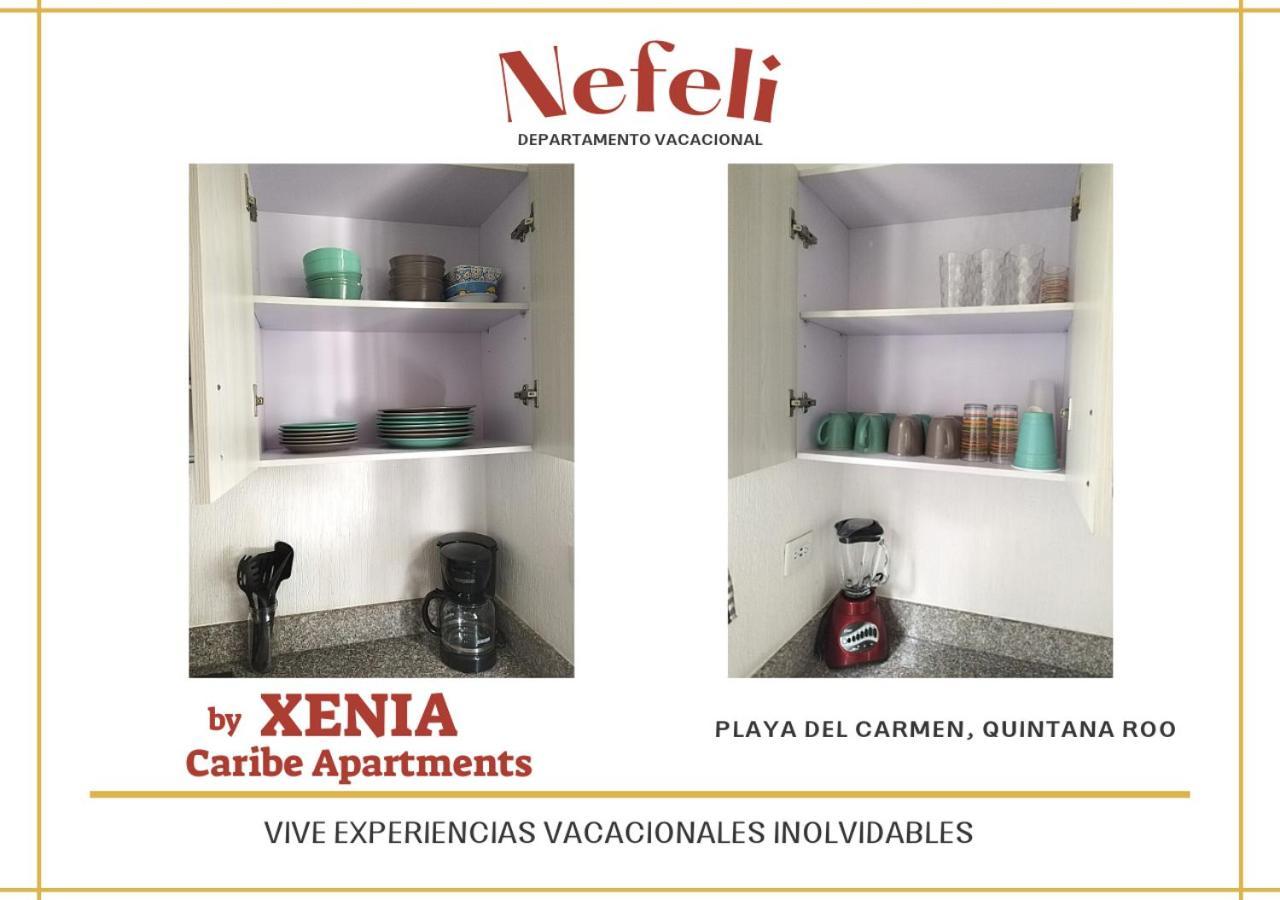 Апартаменты Nefeli Departamento By Xenia Caribe Плая-дель-Кармен Экстерьер фото